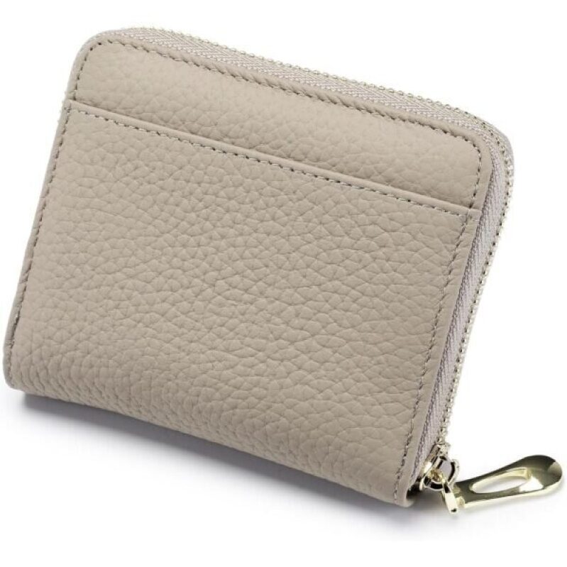 Elephant Grey Travel Wallet for Women - Compact, Secure, Stylish