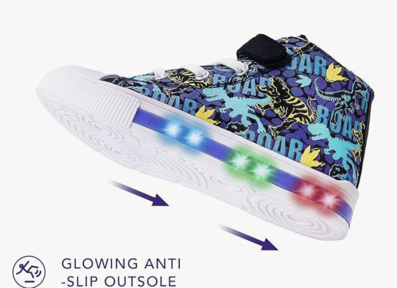 Kid's Glow LED Sneakers - Bright Steps for Little Explorers