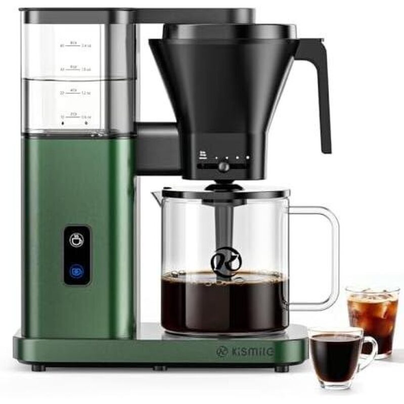 Kismile SCA-Certified 8 Cup Drip Coffee Maker - 53% OFF