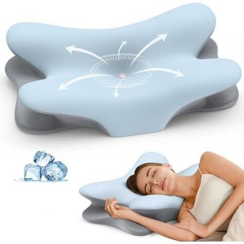 Cooling Memory Foam Neck Pillow - 50% Off
