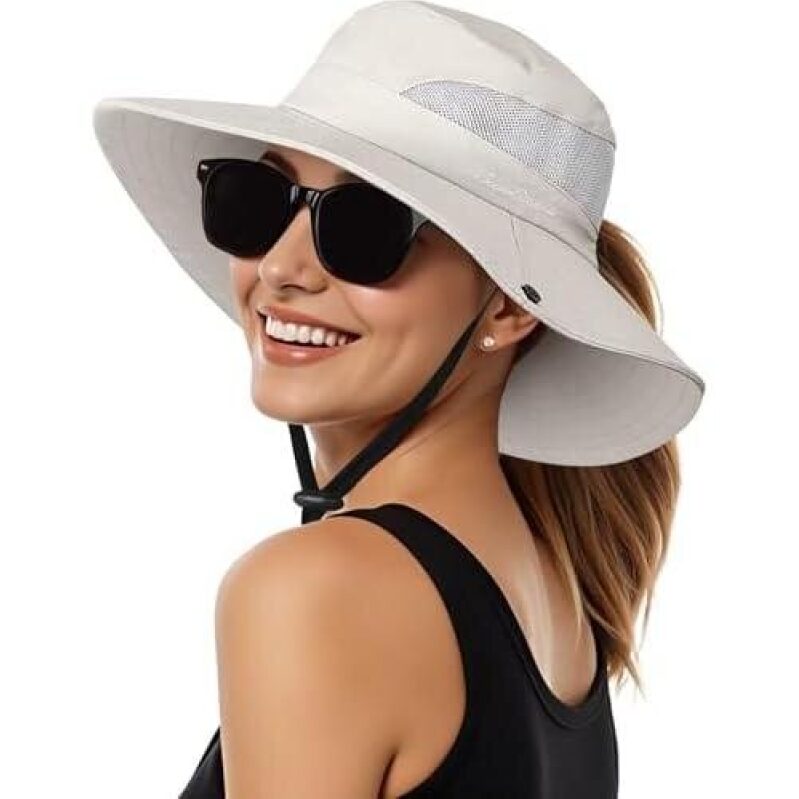 40% Off Wide-Brimmed Sun Hat with Mesh Vents - Perfect for Summer