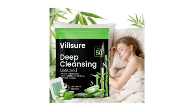 Villsure Deep Cleansing Foot Pads - Natural Ingredients for Foot Care