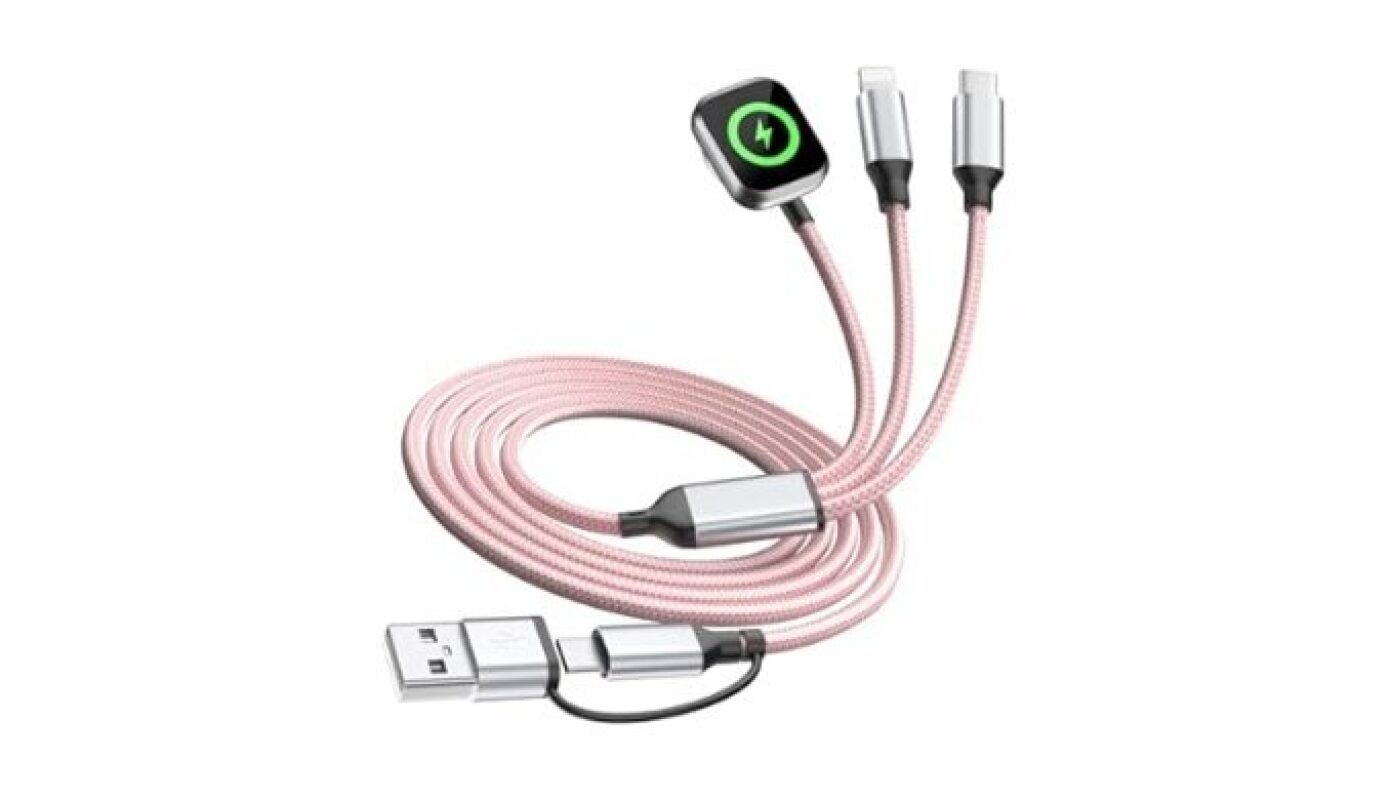 3-in-2 Multi Charging Cable 5FT - Simplify Your Life