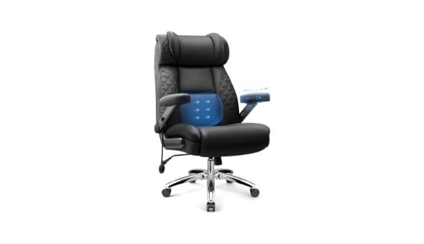 Ergonomic Office Chair for Heavy Users - Ultimate Comfort and Support
