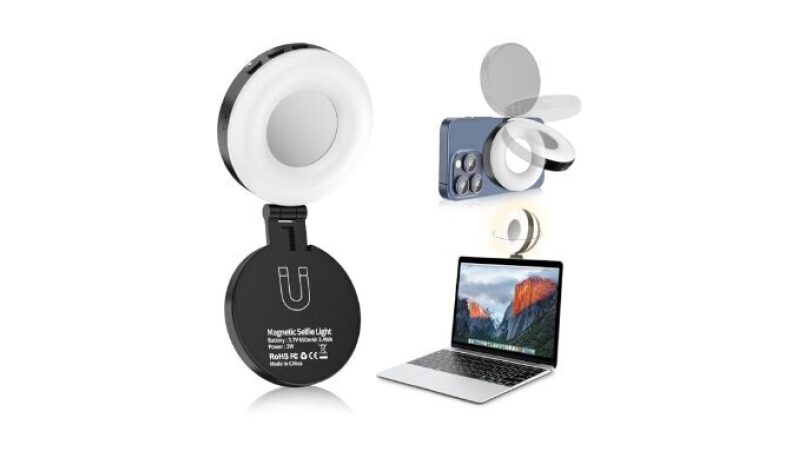 Magnetic Selfie Light for iPhone Magsafe - Enhance Your Photography