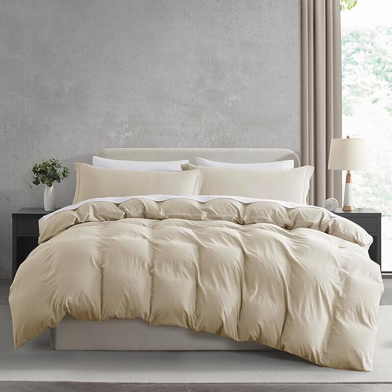 Nestl Soft Double Brushed Full Size Duvet Cover Set 3-Pc - Ultimate Comfort