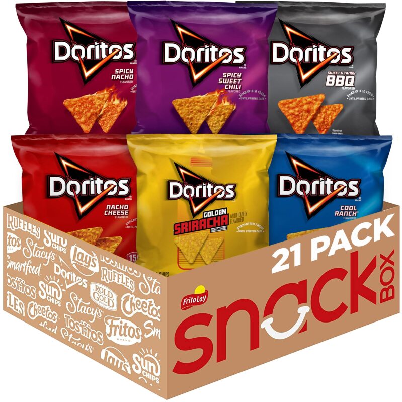 Doritos Flavored Tortilla Chips Variety Pack - 42 Pack