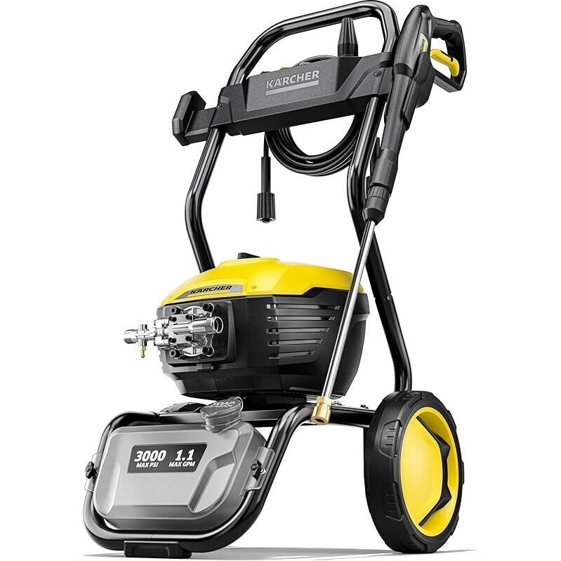 Karcher K 3000 E Electric Pressure Washer: 3000 PSI Cleaning Power