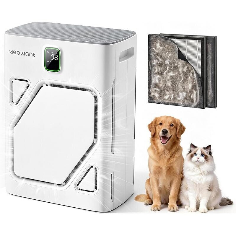 Meowant MW-PA16 H13 HEPA Filter Air Purifier - Ultimate Pet Hair Solution