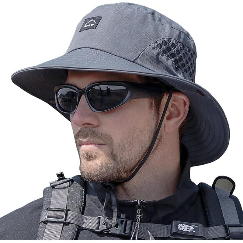 Sireck UPF50+ Wide Brim Sun Hat - Perfect for Outdoor Activities