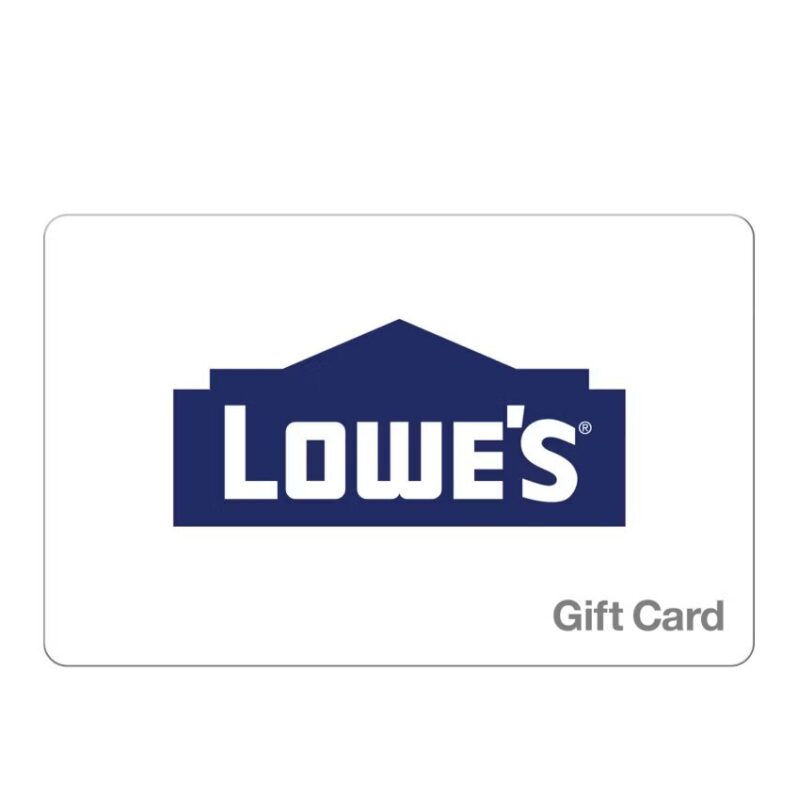 Get a $100 Lowe's eGift Card for Home Projects