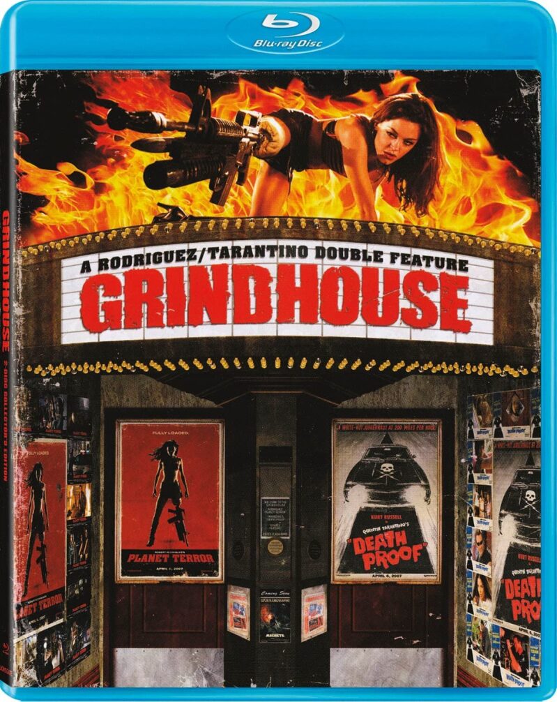 Double Feature Grind House: Death Proof Planet Terror Blu-ray - Ultimate Horror Experience