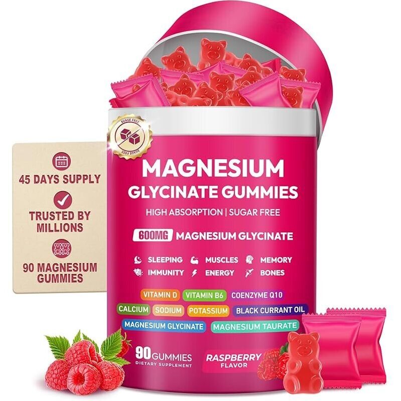 Cytona Magnesium Glycinate Gummies - 90 Count, 600mg