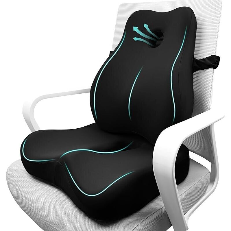 Ergonomic Memory Foam Chair Cushions for Office Relief