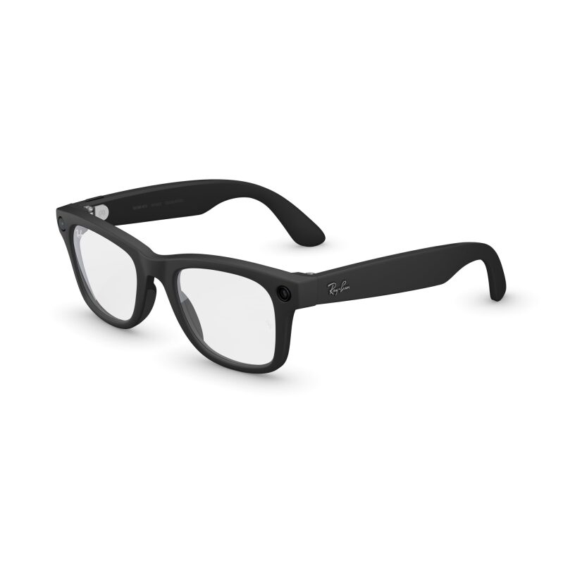 Ray-Ban Meta Gen 2 Wayfarer Smart AI Glasses - Clear Lenses