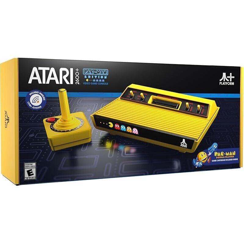 Atari 2600+ PAC-MAN Edition Console - Retro Gaming Reinvented