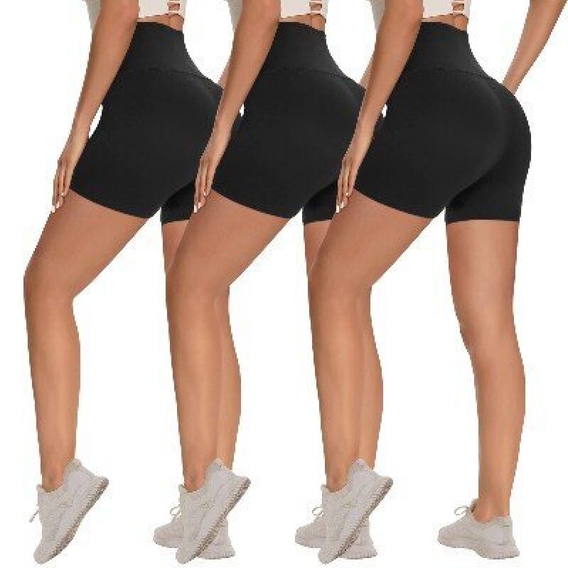 Syrinx Women's High-Waist Cycling Shorts - 3 Pack