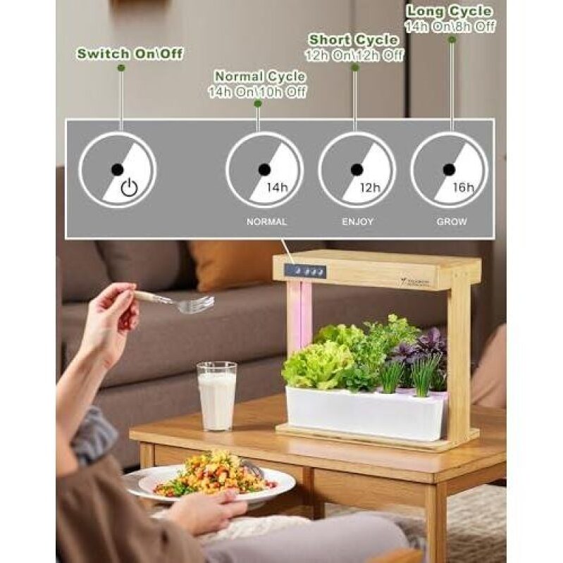 Indoor Hydroponic Planting System (8-Hole/Smart Growth Kit) - 50% OFF