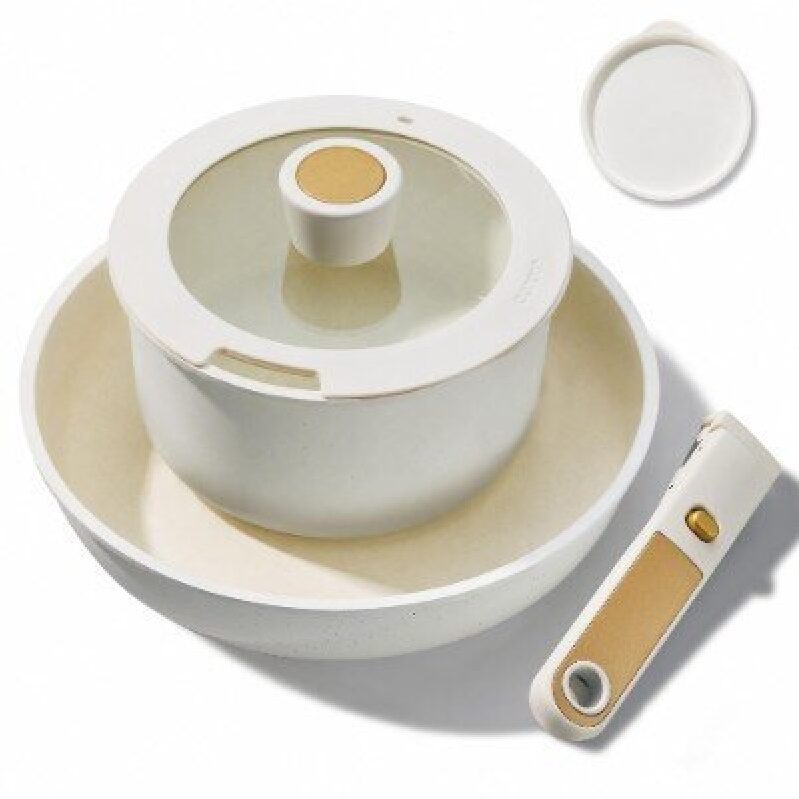 6-Piece Non-Stick Pot Set with Innovative Lid