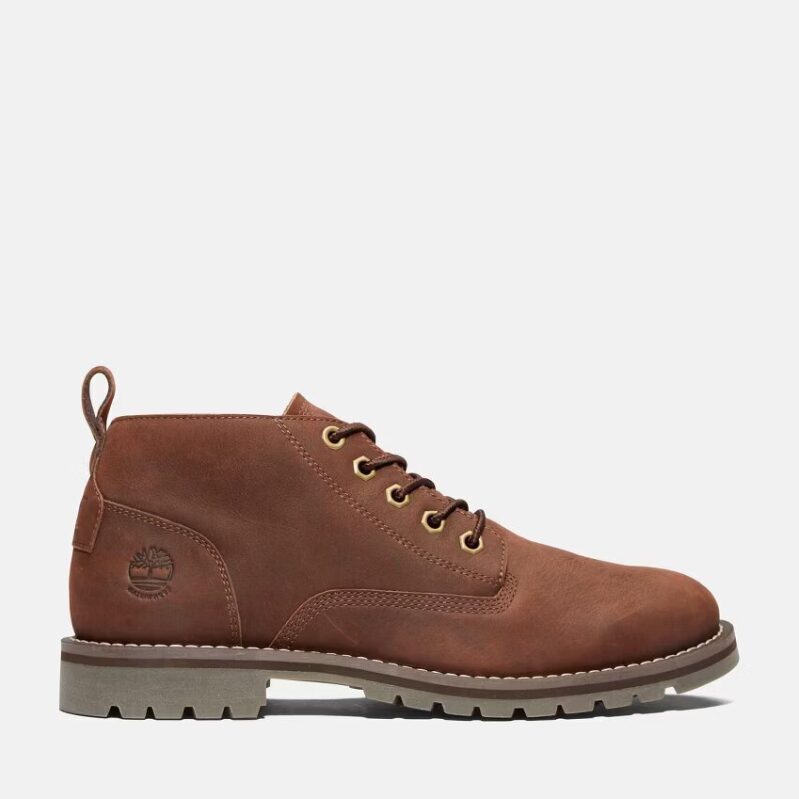 Timberland Mens Redwood Falls Mid Lace-Up Waterproof Chukka Boot - Premium Style & Comfort