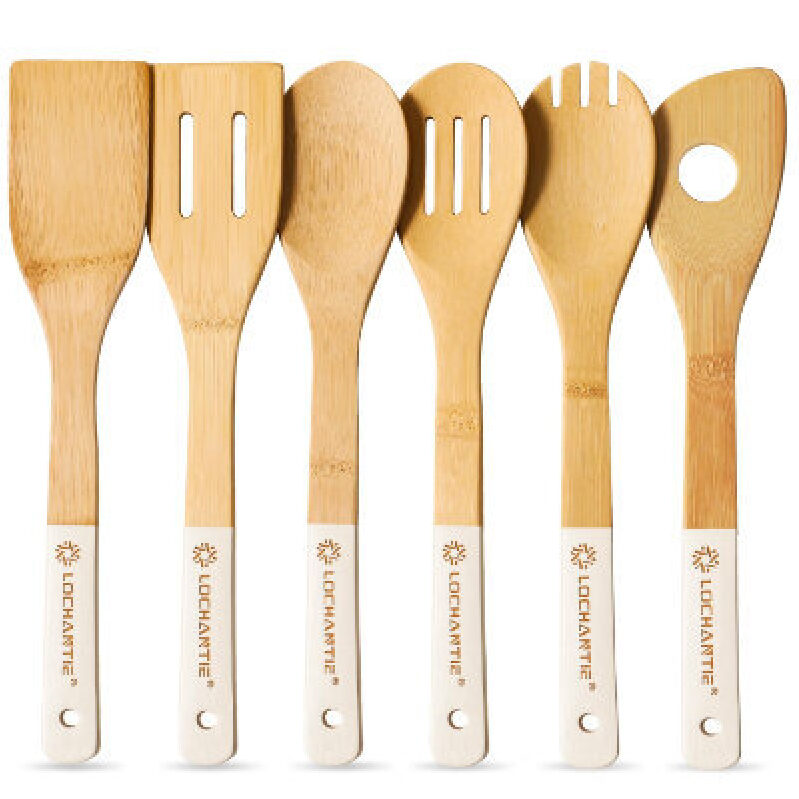 Eco-Friendly Bamboo Utensil Set - 6 Piece