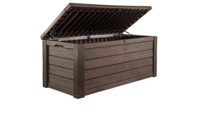 Keter 150 Gallon Resin Large Deck Box - Premium Outdoor Storage Solution