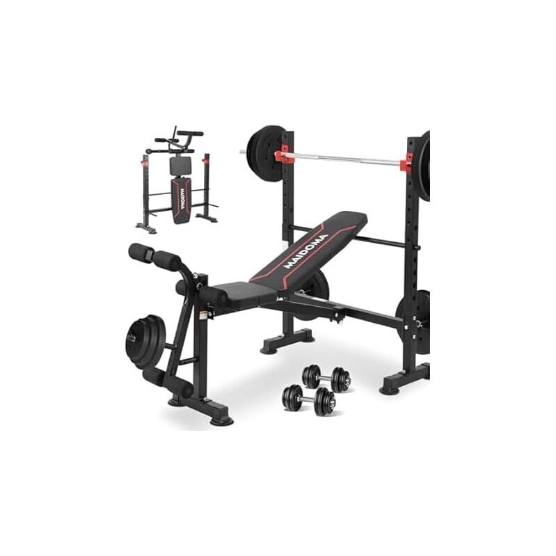 Maidoma 1500LB 8-in-1 Weight Bench - Ultimate Home Gym Setup