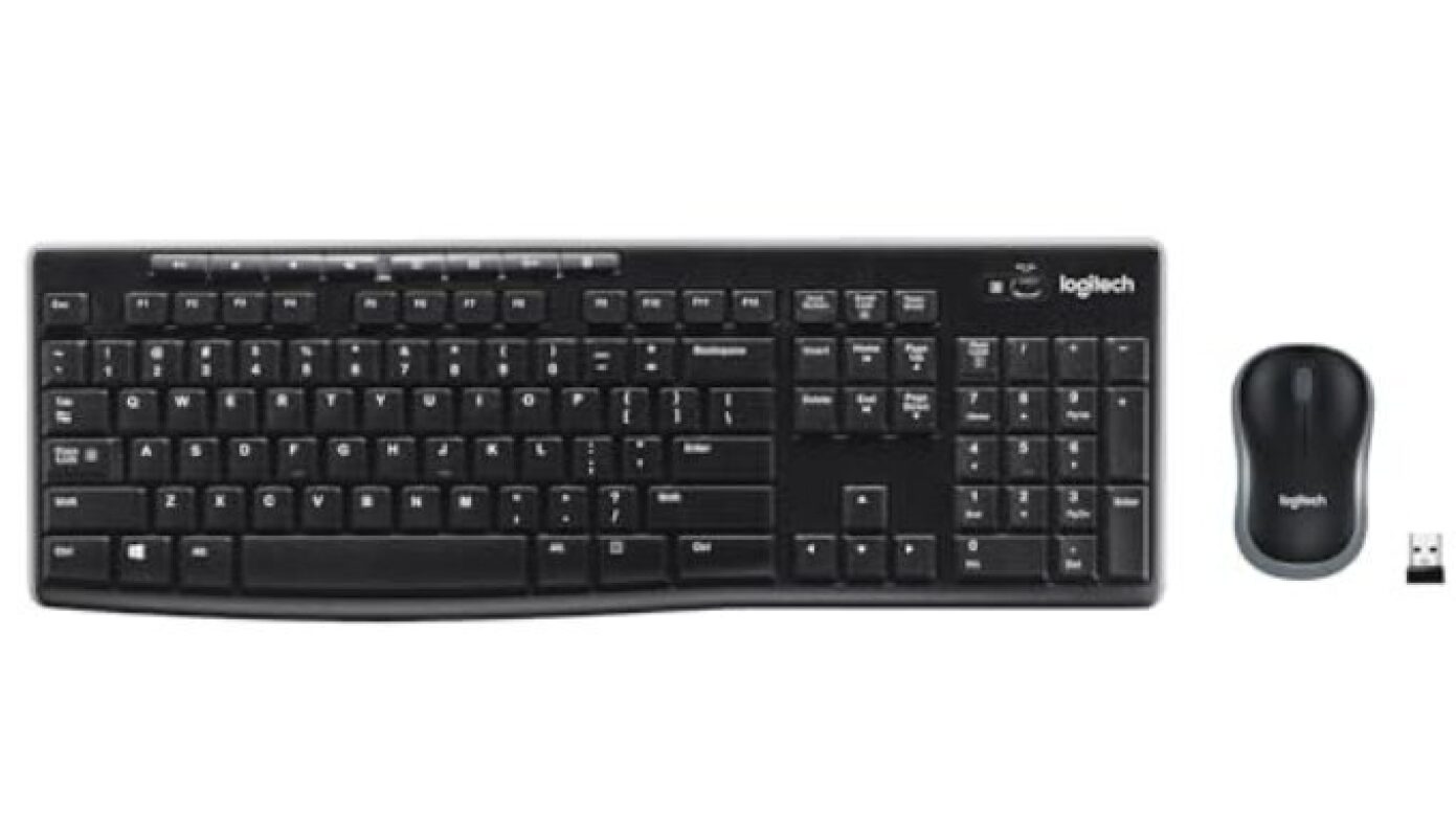 Logitech MK270 Wireless Keyboard and Mouse Combo - Efficient and Reliable