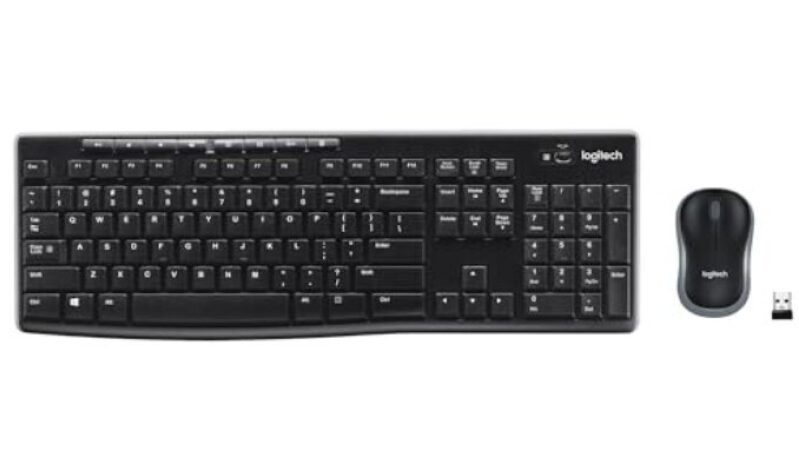 Logitech MK270 Wireless Keyboard and Mouse Combo - Efficient and Reliable