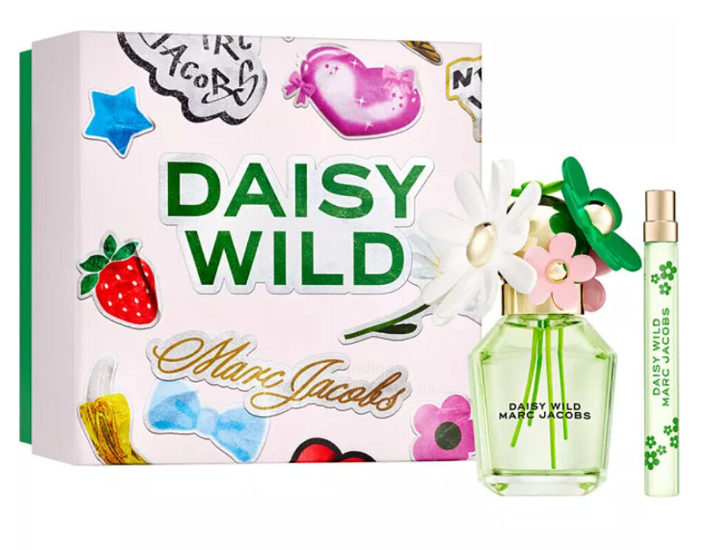 Marc Jacobs Daisy Wild Perfume Set - 50ml + 10ml - Great Value