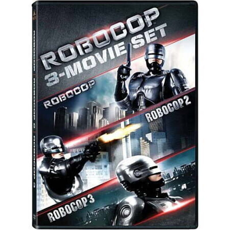 RoboCop Trilogy Collection (DVD) - Action-Packed Sci-Fi Classics for $5