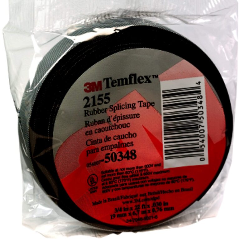 3M Temflex Rubber Splicing Tape - Reliable Electrical Insulation