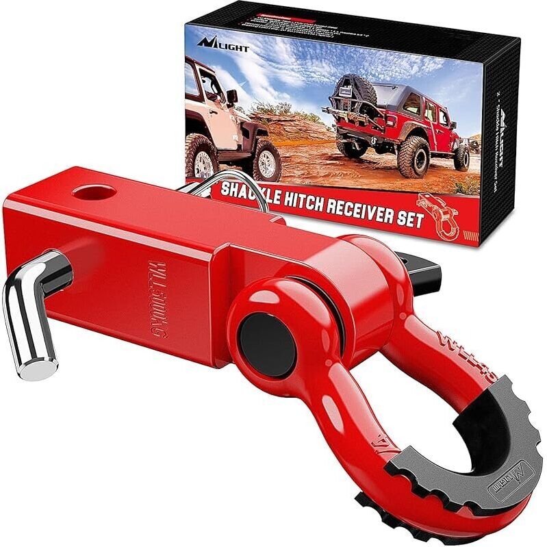 Powerful Shackle Hitch Receiver for Heavy-Duty Towing