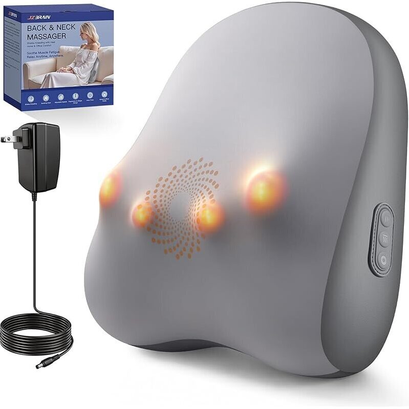 Jzbrain Dual-Direction Kneading Heated Lower Back Massager