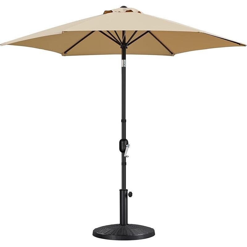 Yaheetech 9FT Patio Umbrella with 22lb Base - Ideal for Outdoor Dining