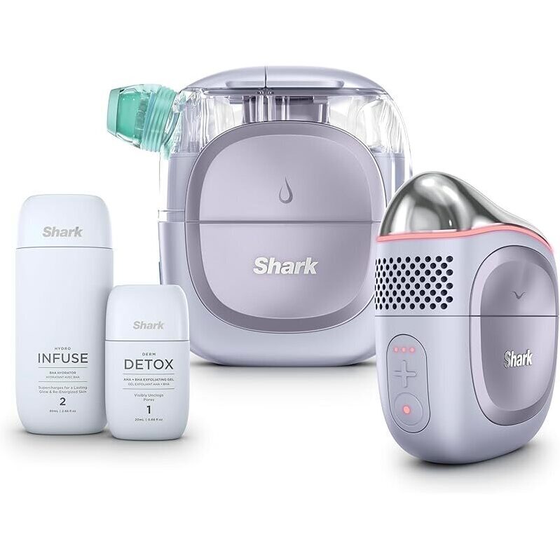 Shark FacialPro Glow at-Home Hydro-Powered Facial System - Spa-Level Exfoliation