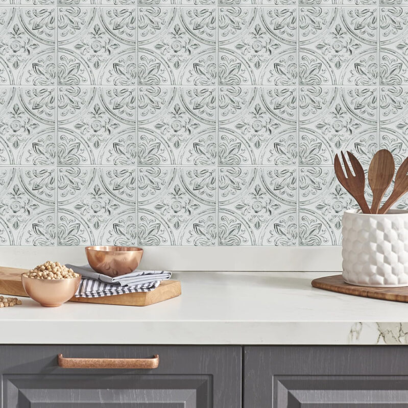Upgrade Your Space with PVC Faux Tin Self-Adhesive Wall Tiles
