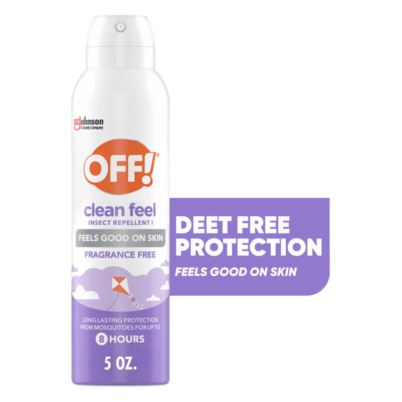 OFF! Clean Feel Picaridin Insect Repellent Aerosol, 12-Pack