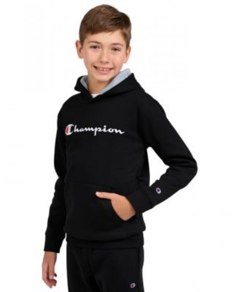 Champion Big Boys Signature Pullover Hoodie - Unbeatable Value