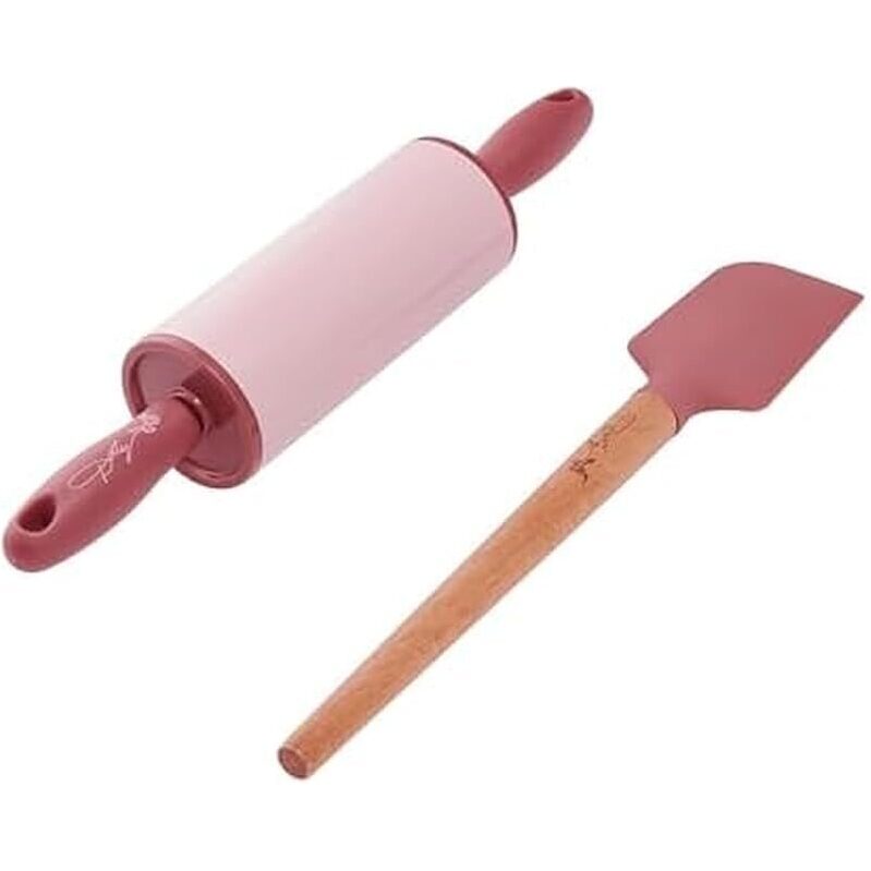 Dolly Parton Mini Spatula and Rolling Pin Set - Perfect for Sweet and Savory Treats