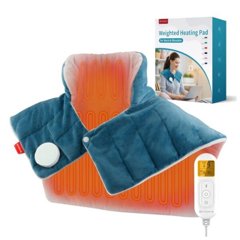 Affordable Comfytemp Weighted Heating Pad for Neck and Shoulders - Today's Deal