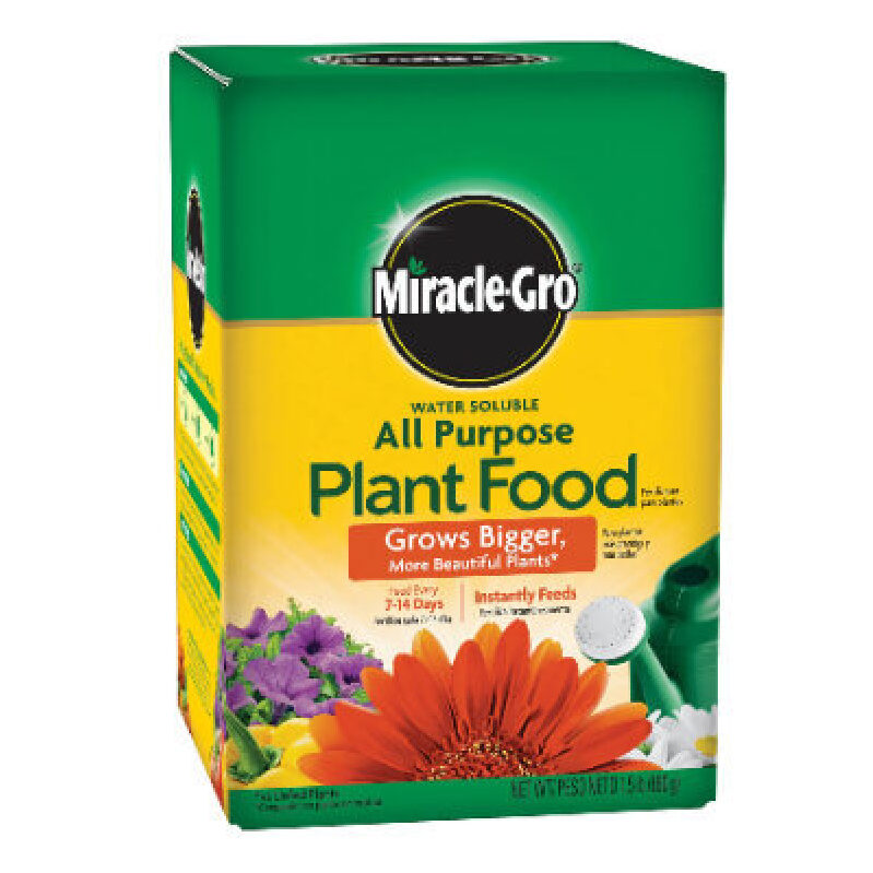 Miracle-Gro Water Soluble Plant Food for Vibrant Garden Growth