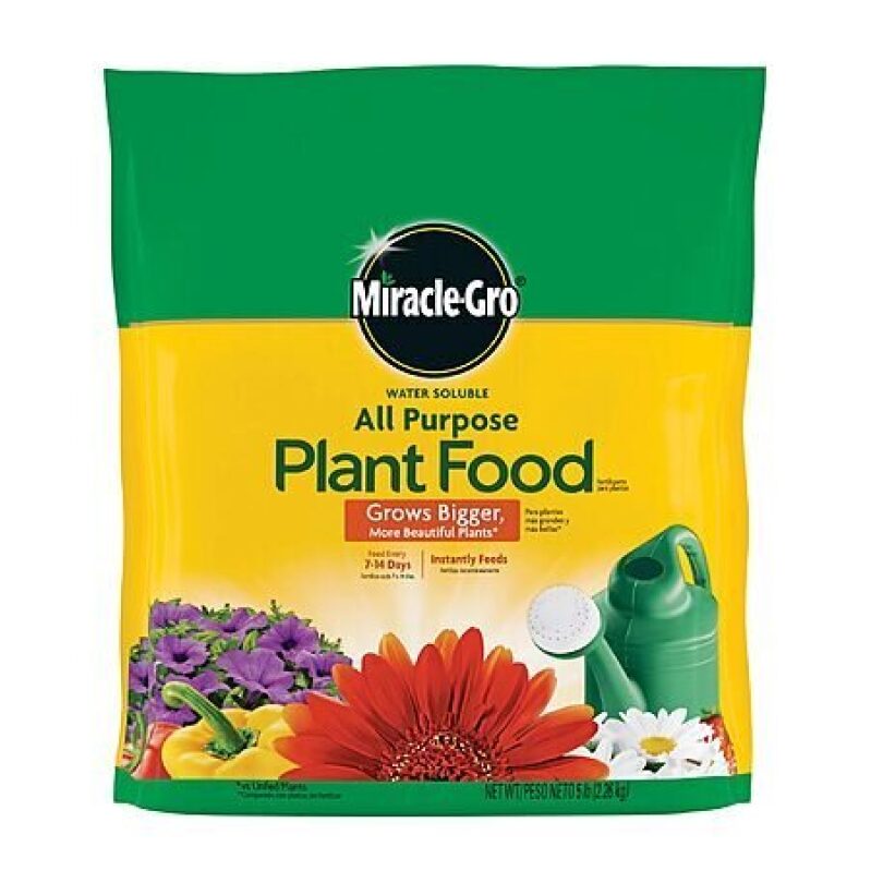 Miracle-Gro 5-Lb All Purpose Plant Food - Grow Beautiful Plants