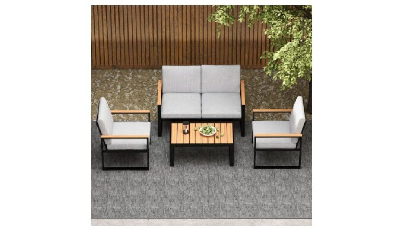 Abba Patio Outdoor Sofa Set - Durable, Stylish, and Comfortable
