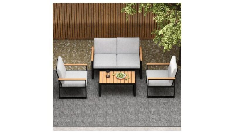 Abba Patio Outdoor Sofa Set - Durable, Stylish, and Comfortable