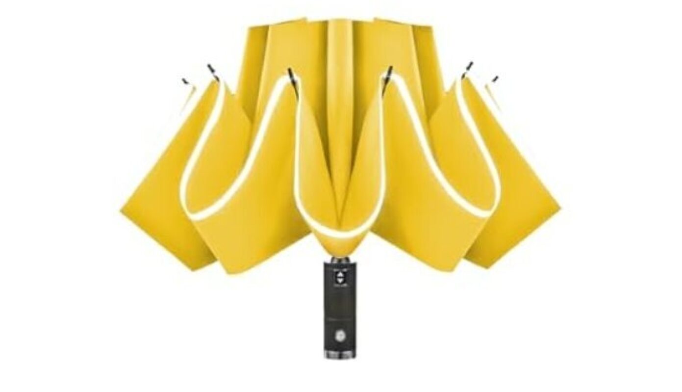 LED Reverse Folding Umbrella - Brighten Your Rainy Days