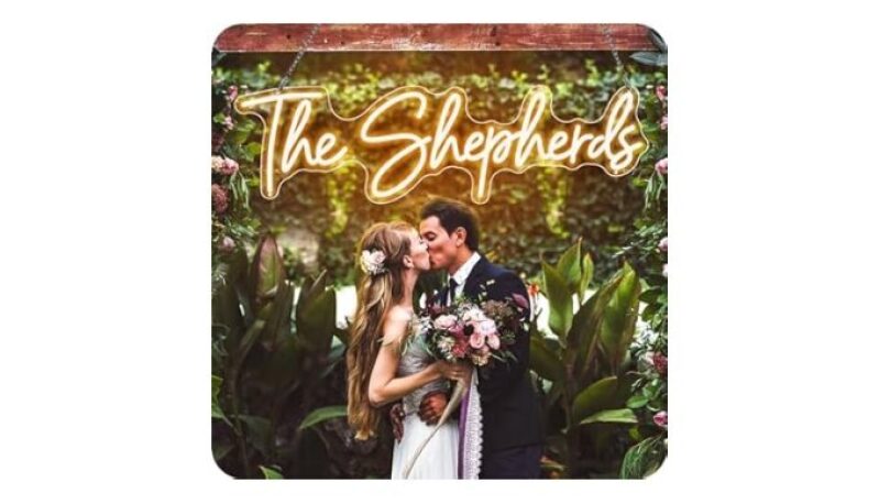 50% Off Personalized Bedroom Neon Sign - The Shepherds
