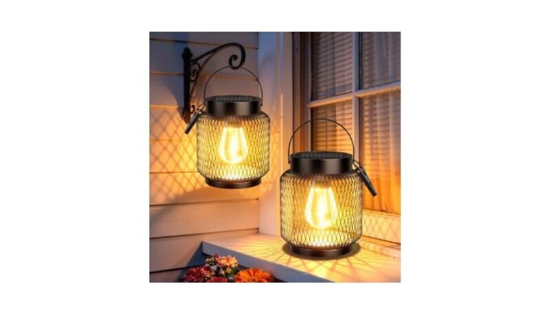 KOOPER Metal Solar Lanterns: Bright, Durable, and Eco-Friendly Outdoor Lighting