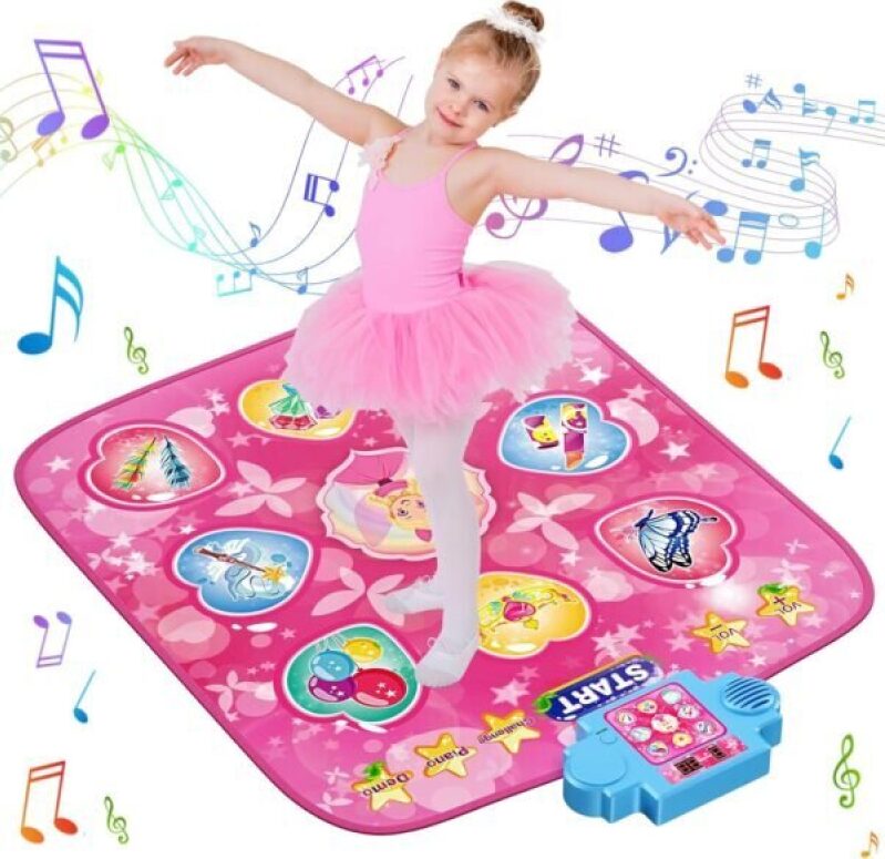 Interactive Dancing Mat for Kids with Music and Lights - Great for Playtime