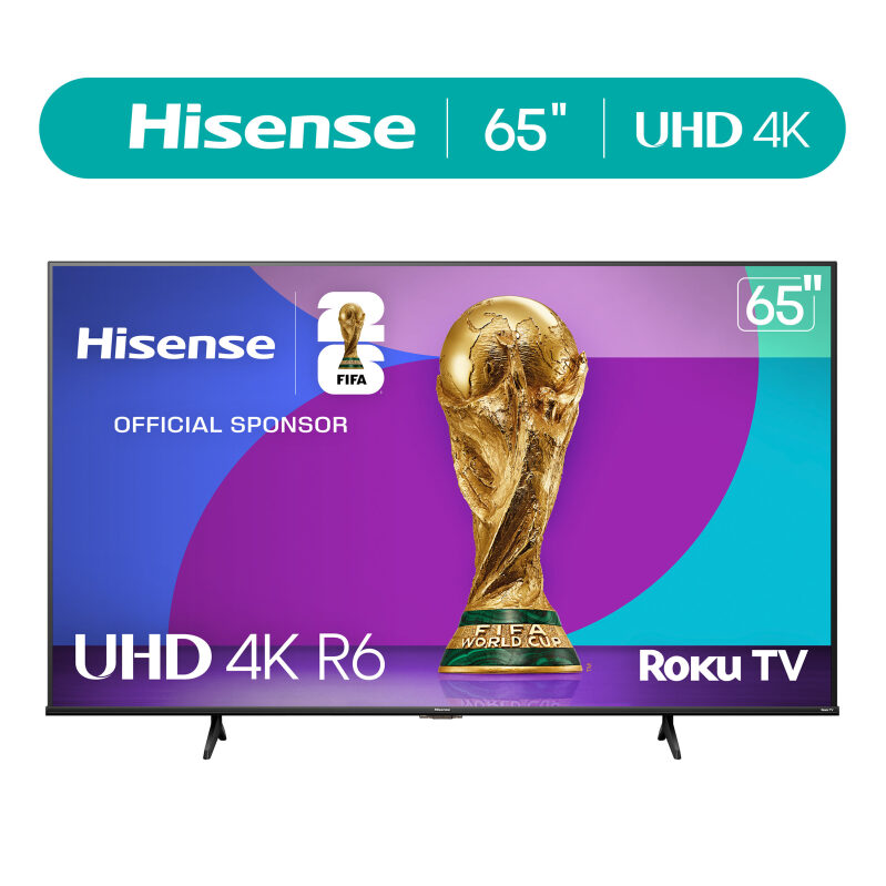 Hisense 65R6E4 65-inch 4K Roku TV - Ultimate Home Entertainment